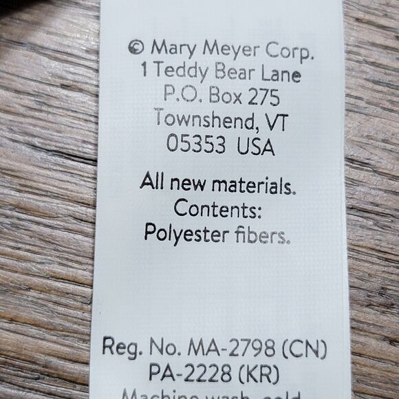 Sweet Mia's Boutque: Mary Meyer Baby Lt. Brown Puppy Infant Blanket NWT - Picture 6 of 6